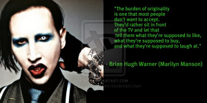 Marilyn Manson Quotes About Love Marilyn manson by