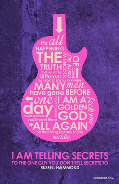 Almost Famous Quote Poster...