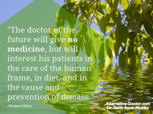 Thomas Edison Quotes The Doctor Of The Future Doctor of future quote