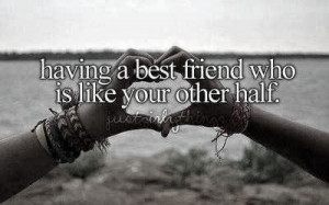 ... best friend #otherhalf #miss you #quotes #bestfriend quotes #adorable