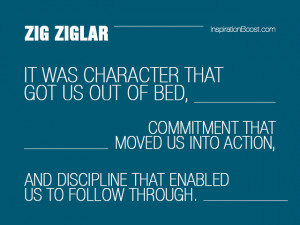 Discipline quotes – Zig Ziglar