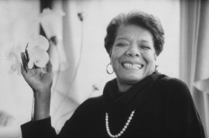 Maya Angelou (1928-2014).