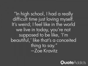 Zoe Kravitz Quotes