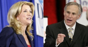 wendy davis greg abbott Conditions