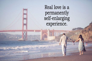 Permanently self enlarging experience