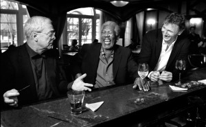Michael Caine & Morgan Freeman & Liam Neeson