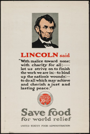 World War I Propaganda (U.S. Food Administration, 1918). Poster (20
