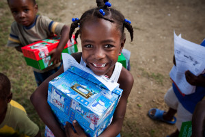 ... participates in Operation Christmas Child's Shoebox Ministry