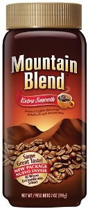 nestle mountain blend instant coffee 7 ounce jar $ 8 71 $ 1 24 ounce ...