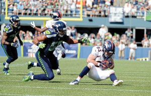 Kam Chancellor Hit On Wes Welker