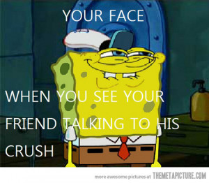 Funny photos funny SpongeBob laughing face