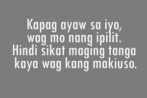 Mga patama Quotes tagalog