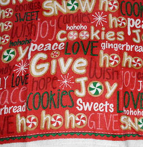 New-Kitchen-Dish-Towels-W-Crochet-Tops-listing-t193-Christmas-Sayings