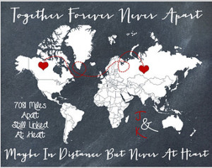 Going Away Present: For Boyfriend G irlfriend Couple Husband Wife ...