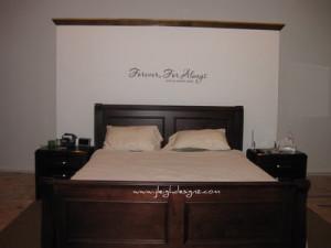 ... tutorial of how to apply any of our wall quotes here on her blog