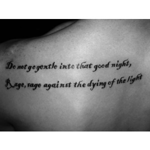 Five Quote Tattoo Side Body...