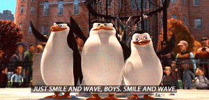 Just smile and wave boys. - penguins-of-madagascar Photo