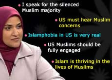 WASHINGTON – Dalia Mogahed, a hijab-clad American Muslim, has made ...