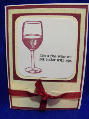 Like Fine Wine Better With Age Birthday Invitation From