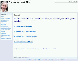 New Hervé This website