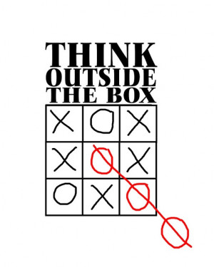 think outside the box