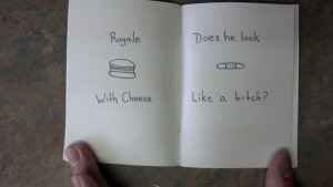 ... with cheese in France?