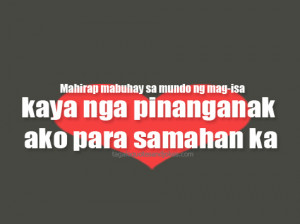 Romantic Love Quotes For Her Tagalog #1
