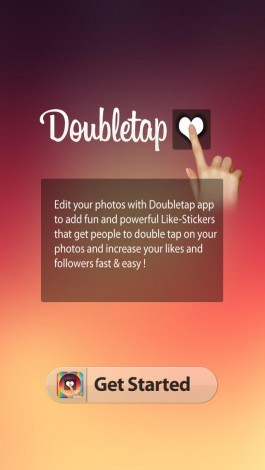 Doubletap Stickers-To get more likes on Instagram