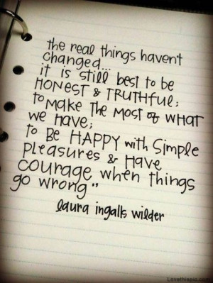 Laura Ingalls Wilder Quote