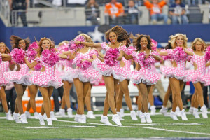 Broncos Cowboys Dallas Cheerleaders