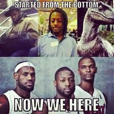 love the memes with Chris Bosh with the Dinosaur
