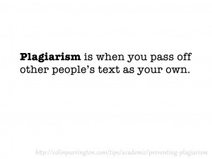 Plagiarism definition image
