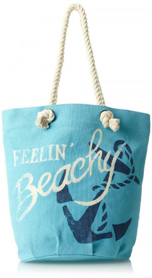 canvas beach bag with saying at 17 inches wide this bag is the ...