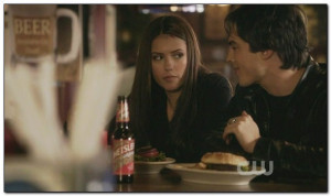 Magy25 --> Damon: Vampires can't procreate... though we love to try.