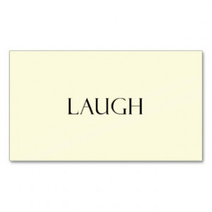 laugh_quotes_inspirational_laughter_quote_business_card ...
