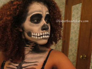 Skeleton Makeup Tutorial...