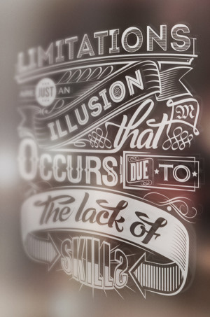 Inspirational Quote Mural by Mihai Molnar in 50 Examples of Creative ...