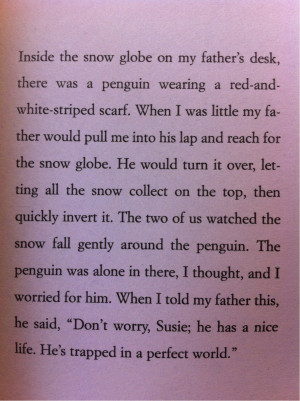 The Lovely Bones Book Quotes The lovely bones - alice