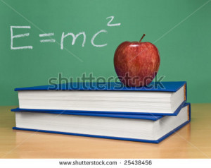 Chalkboard And Apple