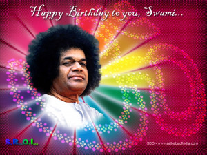 Sai Baba Birthday Wallpapers