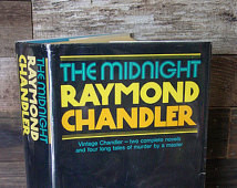 The Midnight Raymond Chandler Vinta ge Hardcover In Dustjacket ...