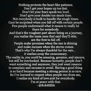 My love ain't for everybody