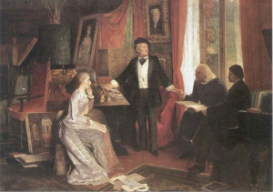 Wagner in his home 