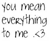 You Mean Everything To Me Quotes You mean everything to me