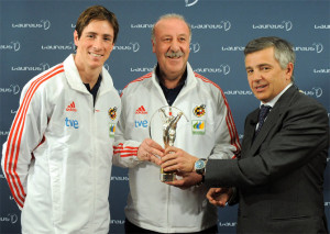 Fernando Torres, Vicente del Bosque, Juan Antonio Samaranch