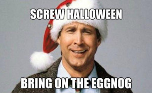 ... of Clark Griswold from Christmas Vacation ready for some eggnog