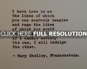 frankenstein quotes 2