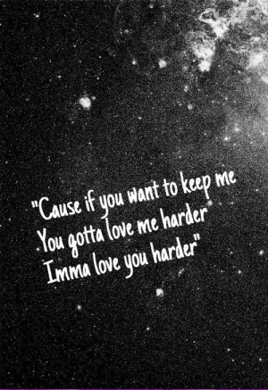 love me harder lyrics