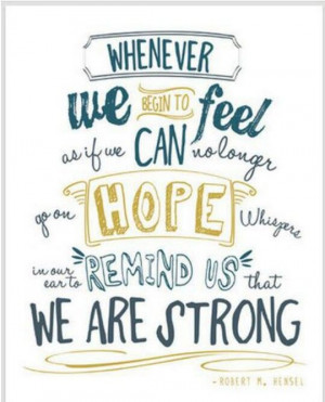 great quote! #hope #strength #cancer