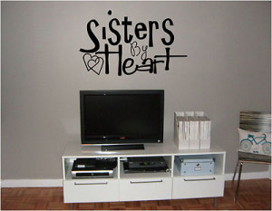 182-sisters.....wall-art-quotes-bedroom-stickers-wall-decal-vinyl ...